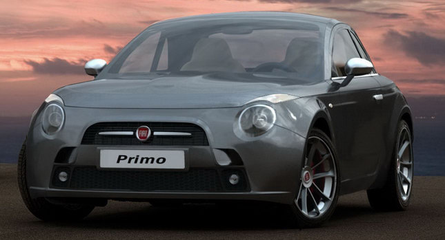  Fiat Primo Roadster Study Rendered to Battle a future MX-5