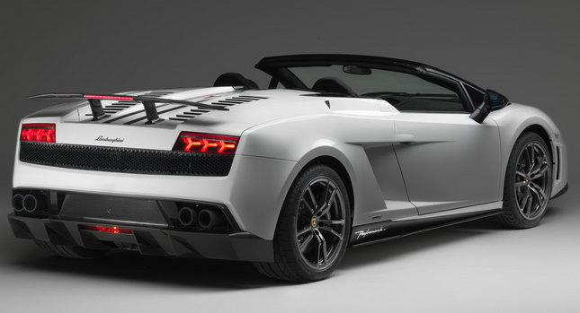  Lamborghini Officially Reveals Gallardo LP 570-4 Spyder Performante
