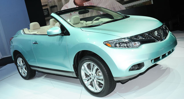  Nissan Murano CrossCabriolet: Live Photos from LA Show Plus Video