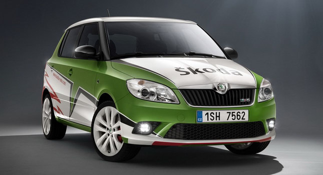  Skoda Celebrates IRC Title with Fabia RS Edition S2000