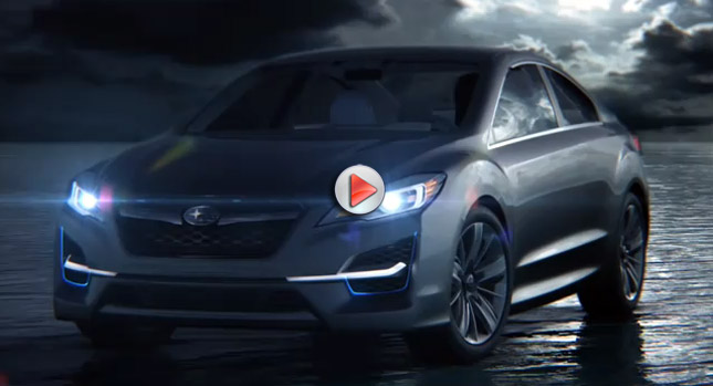  Video Presentation of Subaru's tasty Impreza Design Concept