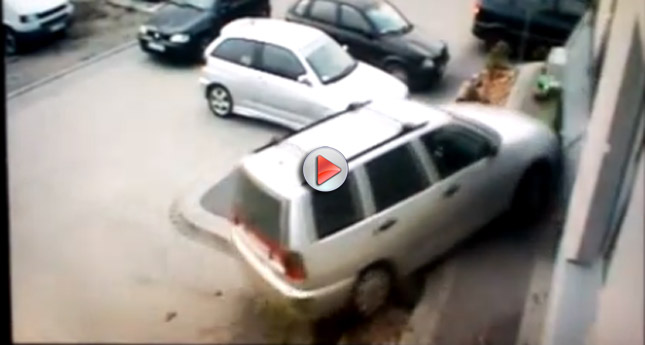  VIDEO: Driver Tries and Fails Spectacularly to Park