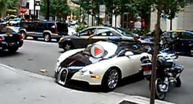  VIDEO: Bugatti Veyron Driver Backs Into Toyota