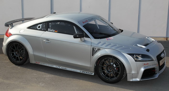  New Audi TT GT4 Concept with 340HP comes to Life at DTM Race in Shanghai