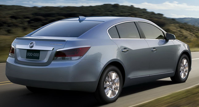  Buick Unveils 2012 LaCrosse with eAssist Mild Hybrid System, Returns 37 mpg Highway