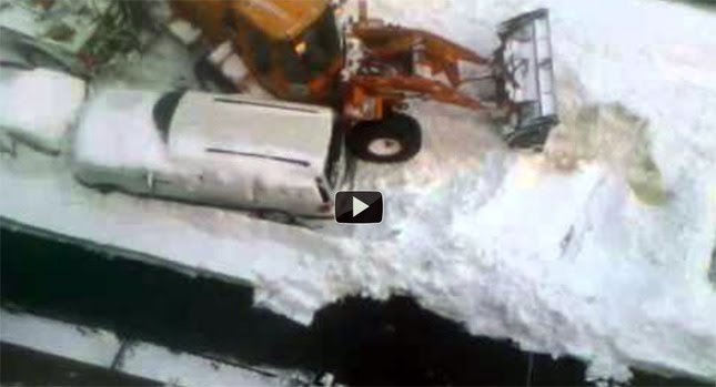  VIDEO: Sanitation Workers Wreak Havoc on a Parked Ford Explorer