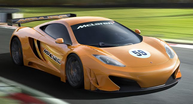 McLaren MP4-12C GT3 Endurance Racer Coming in 2012