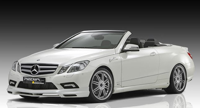 Piecha Design Pumps Up W7 Mercedes E Class Convertible S Style With New Package Carscoops