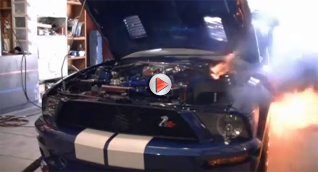  VIDEO: 800 hp Shelby GT500 Blows Up During Dyno Test