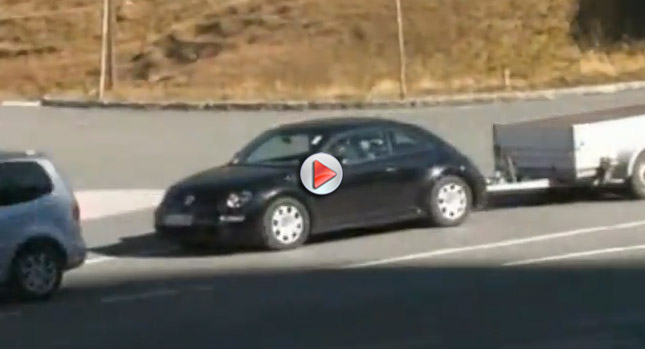  Spy Video: 2012 New Beetle Caught Testing on the Road