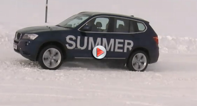  VIDEO: BMW Teaches us a Lesson about  Winter and Summer Tires