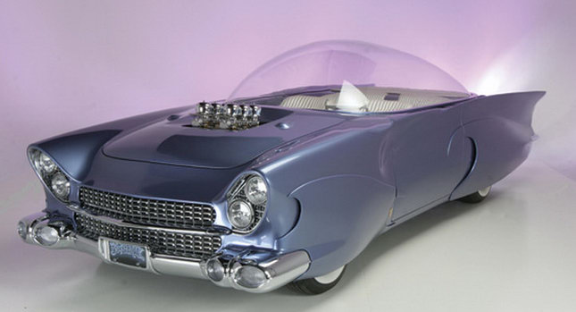  1955 Ford "Beatnik" Bubbletop Custom Concept going up for Auction