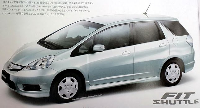  New Honda Fit Shuttle: Leaked Brochure Reveals Station Wagon-Like Model