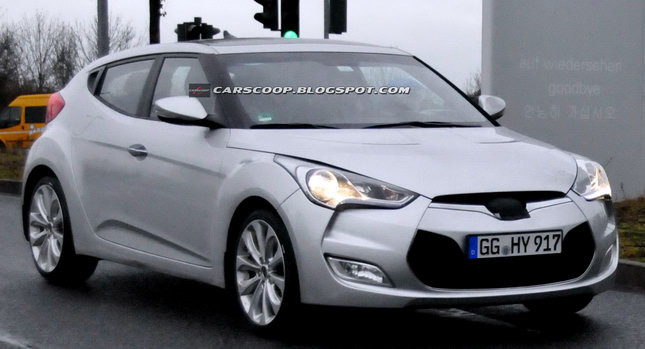  SCOOP: European Hyundai Veloster Coupe Shows Its Face, Gets 1.6-liter Turbo With 208HP