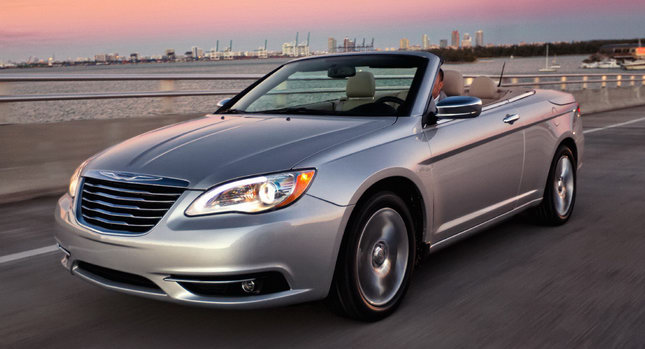  New Chrysler 200 Convertible Prices Announced, Four-Cylinder Starts from $27,195, V6 from $31,990