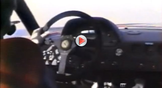  VIDEO: Track Action with the Ferrari F40 LM