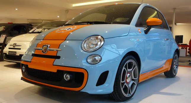  Fiat Abarth 500 Gulf Limited Edition: The Real Photos