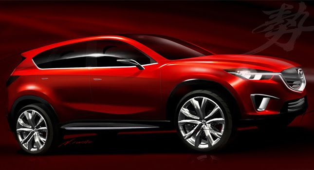 Mazda Minagi Compact SUV Concept Officially Revealed