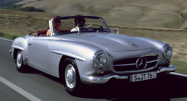  A Short History of the 1955 Mercedes-Benz 190 SL Roadster