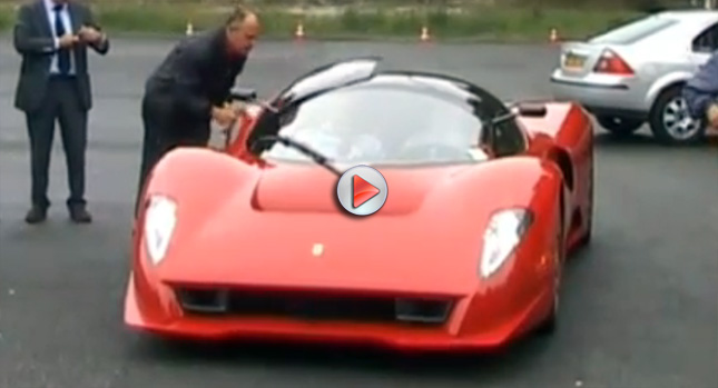  VIDEO: James Glickenhaus Takes Ferrari P4/5 to France for High Speed Tests