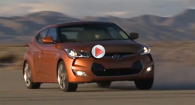  VIDEO: First Look at the 2012 Hyundai Veloster Coupe on the Road