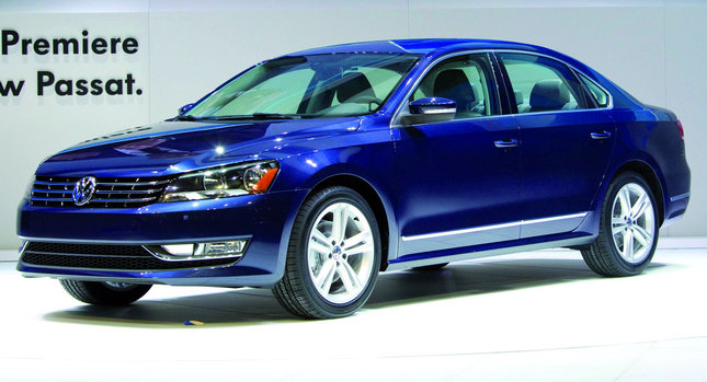  Born in the USA: 2012 VW Passat, Previously known as NMS, Revealed Ahead of Detroit Show