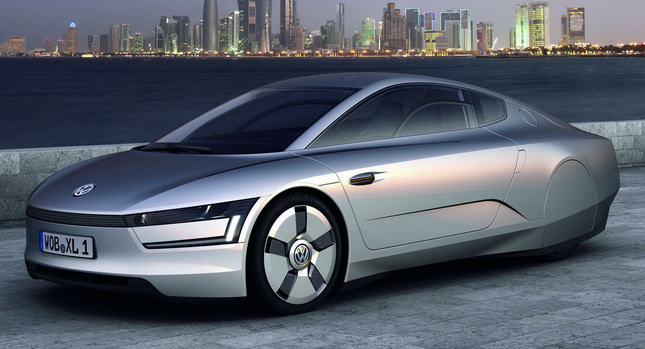  New Volkswagen XL1: Diesel-Electric Hybrid Concept Grows Up but Becomes Even More Fuel Efficient