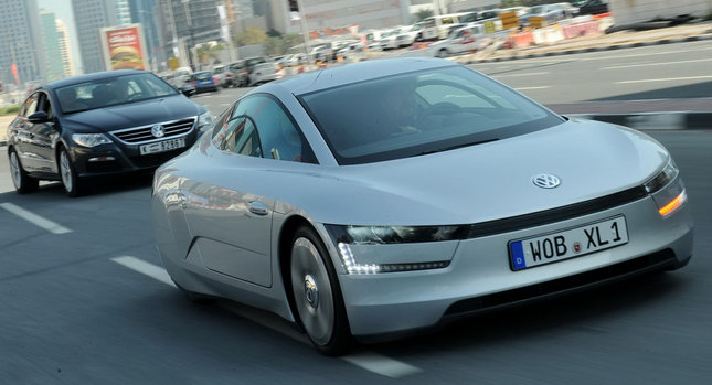  VW XL1 Hybrid Coupe Study: Videos and Photos from Qatar