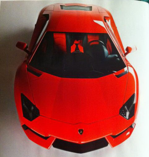  Is this the First Official Photo of the New Lamborghini Aventador LP700-4?