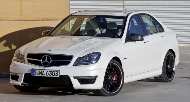 12 Mercedes Benz C63 Amg New Photos And Added Details Carscoops