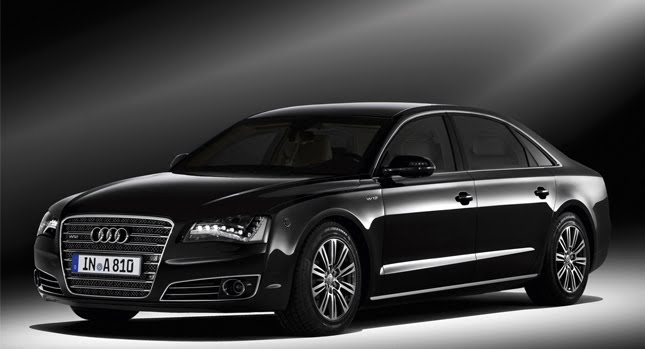  Panzer on Wheels: Audi Unveils the Armored 2011 A8 L Security