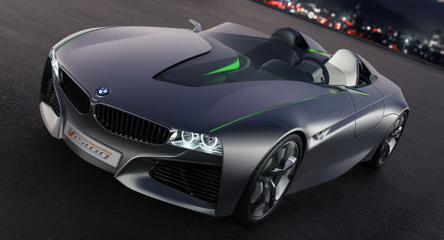  BMW's Geneva Show Vision ConnectedDrive Roadster Concept Signals the Return of the Shark Nose