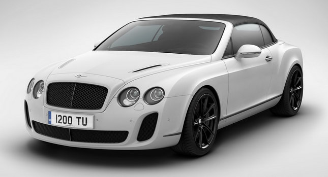  Bentley Celebrates Ice Speed Record with New Special Edition Supersports Convertible