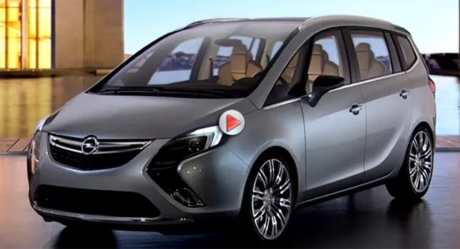  VIDEO: Opel Touts Zafira Tourer Concept's "Lounge Ambience"