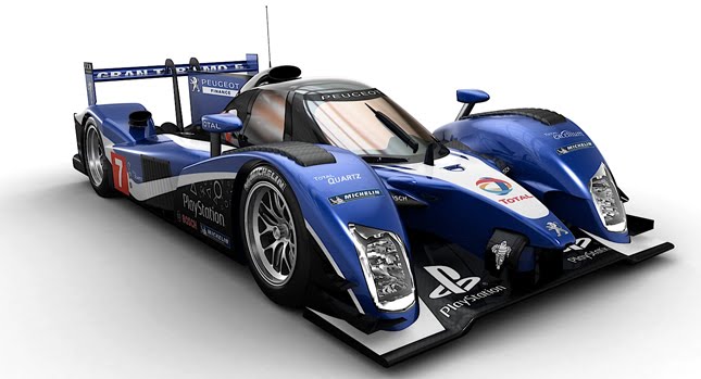  Peugeot Releases First Details on New 908 Le Mans Racer with V8 Turbo Diesel