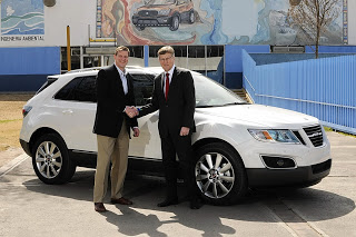  First Saab 9-4X Rolls Off Assembly Line in Mexico
