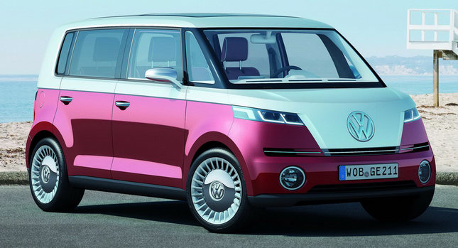  Volkswagen Reinvents the Microbus with Bulli EV Concept Study