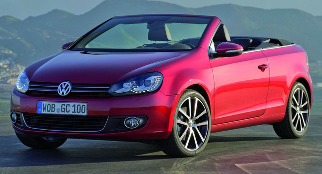  Geneva Preshow: Volkswagen Lifts the Top off New Golf Cabriolet Mk6