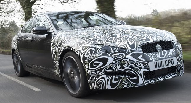  2012 Jaguar XF Facelift with New 2.2-Liter Turbo Diesel to Debut in New York Auto Show