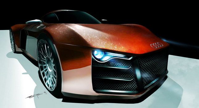  Two Years the Wiser: Marouane Bembli Retackles his Audi R10 Design Study