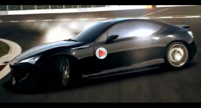  Toyota FT-86 II Concept in the Flesh and on GT5-like Video Footage