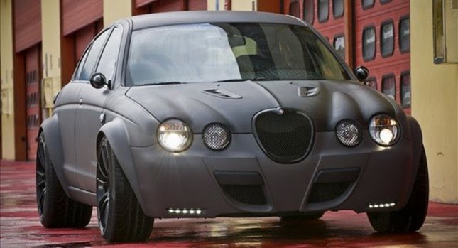  Panzani Design’s Vintage GT is a Scary Looking Jaguar S-Type R