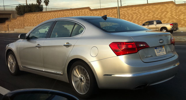  U Spy: New Kia Cadenza Sedan Spotted Again in California