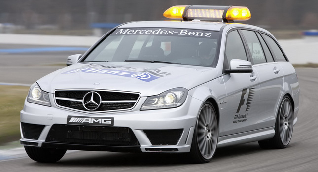  Mercedes-Benz to Debut Updated 2012 C63 AMG Estate F1 Medical Car at Australian Grand Prix