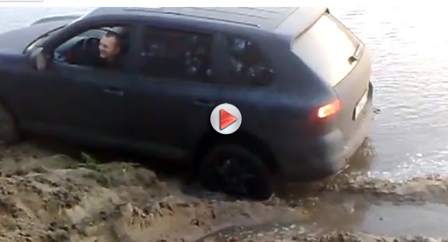  Wheel Explosion Fail: Porsche Cayenne and Mud don’t Mix [with Video]