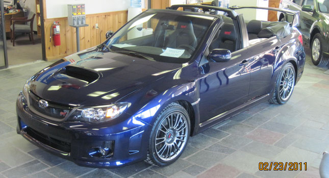  How Not To Customize: New Hampshire’s Subaru Impreza WRX STi Cabriolet