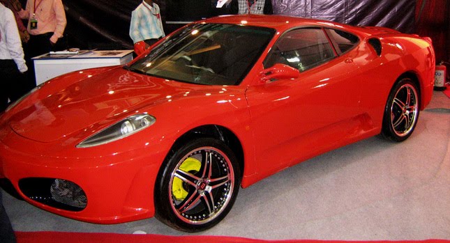  Indian Firm Whips up a Ferrari F430 Replica out of a Toyota Corolla