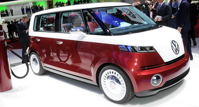  Geneva 2011: Volkswagen's Bulli Microbus Concept in the Flesh