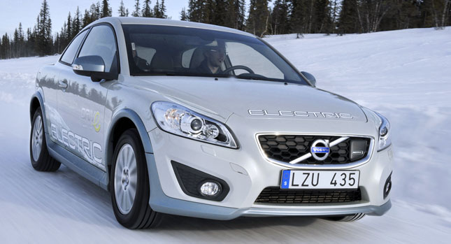  Volvo C30 Electric Undergoes Harsh Winter Testing in the Extreme North