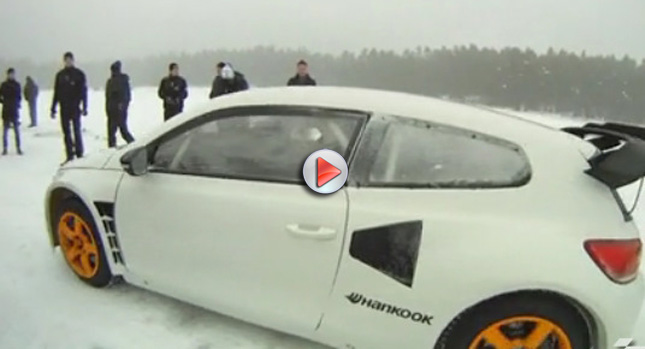  VIDEO: 627 hp VW Scirocco + Sweden and Snow = Awesome!